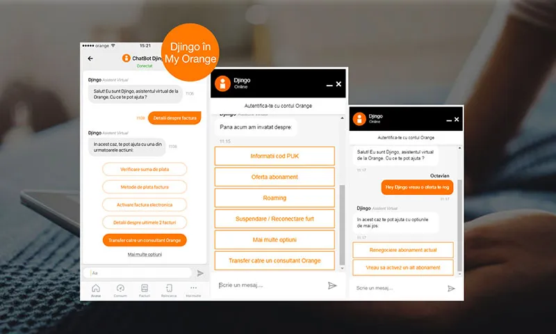 chat orange